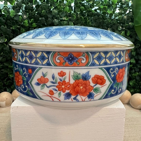 Vintage Tiffany And Co Porcelain Imari Arita Ware Accessory